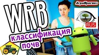 Классификация почв: приложение на телефон (WRB)