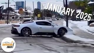 Supercar Fails - Best of January 2025