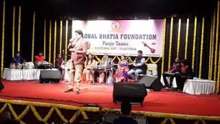 Dr Rahul Joshi sings in Global Bhatia Foundation Program