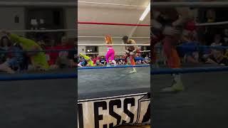 B3cca outsmarts Ricky smokes again #limitless #wrestling #shorts