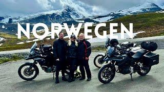 3 Almans, 2 Motorräder, 1 Norwegen