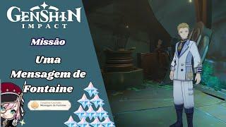 Uma Mensagem de Fontaine - Genshin Impact