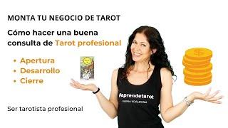 CURSO DE TAROT. Cómo hacer una BUENA CONSULTA de TAROT PROFESIONAL