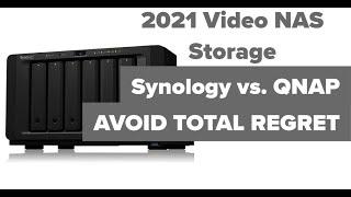 BEFORE YOU BUY - QNAP vs. Synology 2021 NAS for Video Editing 10bge connection