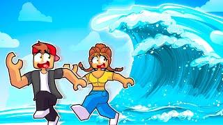 ROBLOX TSUNAMI GAME...