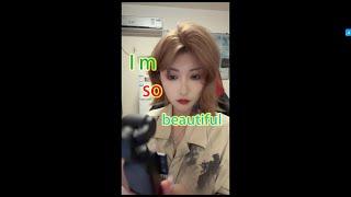 Rong, a beautiful Chinese smoking girl, bought a DJI Pocket 3, very happy taking photos with it 385