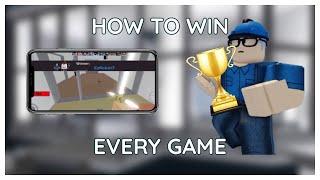 How to win every game in Roblox Arsenal on Mobile