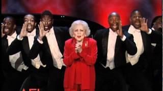 Betty White Surprises Morgan Freeman at the 39th AFI Life Achievement Award