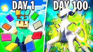 I Spent 100 DAYS in Minecraft Pixelmon: The God Pokémon