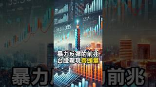 暴力反彈的前兆 台股驚現齊頭量 #台股 #台股漲停 #漲停  #川普 #關稅 #齊頭量 #成交量