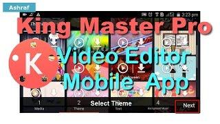 King Master Pro Video Editor Mobile  App