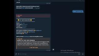 TUTORIAL INSTALL BOT TELEGRAM VERSI GRATIS UNTUK STB OPENWRT