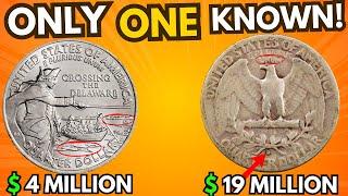 Most Expensive Quarter Dollar Coins Worth $19 Million – Are You Holding One?