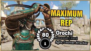 MAX Reputation 80 Orochi! - Clutch Machine | ForHonor