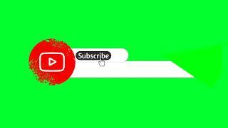 Youtube Subscribe Green Screen | Youtube Green Screen Animation | Techno Ritesh