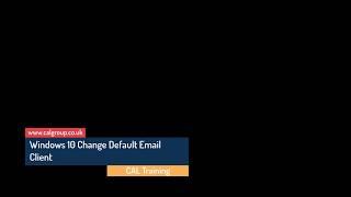 Windows 10 Change Default Email Client