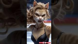 Kitten Skated for Her Mom’s Life… #cat #kitten #shorts