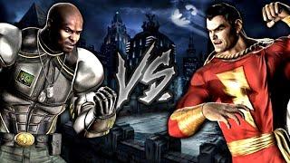 Mortal Kombat Vs. DC Universe - Jax Vs. Captain Marvel