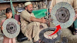 Large Car Clutch Plate || Replaces Old Clutch Plate || Discovering Skills Studio