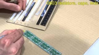 DIY manual SMT pick and place tool for $20