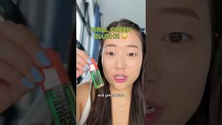 VIRAL GREEN BLUSH?!  #youthforia
