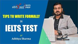 Effective Tips for IELTS Formal Writing | IELTS Writing Task | IELTS General Writing Skills