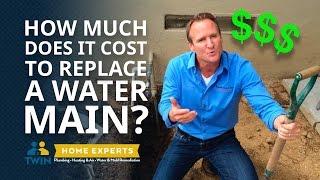 How Much Does It Cost To Replace A Main Water Line?