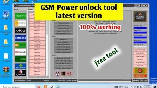 Gsm power unlock tool 2024 | mtk and qualcomm free factory reset & frp unlock tool