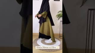 Abaya mawar by Alfi Huraiyah