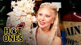 Lady Gaga Tries to Keep a Poker Face While Eating Spicy Wings | Hot Ones