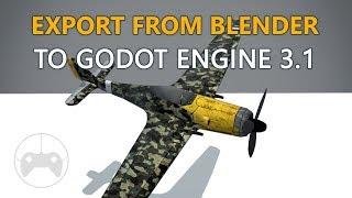 [HOW TO] Export 3D models from Blender 2.79 to Godot Engine 3.1 (and set up the scene)