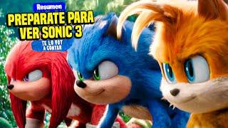 SONIC 1 Y 2 LA HISTORIA COMPLETA ANTES DE SONIC 3 / RESUMEN