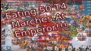 Trapping 50 marches at Emperor!! Gryphon rally trap??