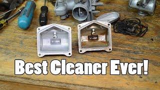 The BEST method for cleaning carburetors - soda blast and ultrasonic