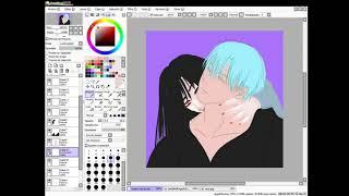 Eien y Clive【Speedpaint Kiss Challenge】