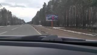 грузовик ушел в кювет на м6 минск-гродно