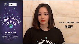 Connect 2 Earth: Jane Zhang 张靓颖 joins "Earth Hour" world event. Protect biodiversity !