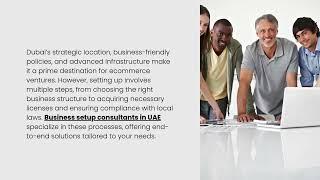 Fast-Track Your Ecommerce Business Setup in Dubai with Top UAE Consultants