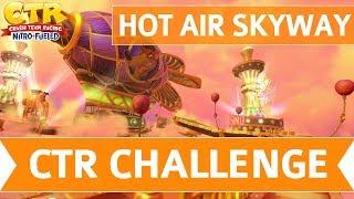 Crash Team Racing Nitro Fueled - Hot Air Skyway CTR Challenge Token Locations