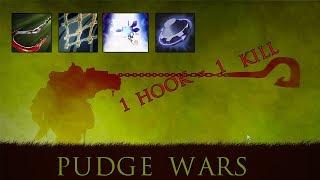 1 HOOK = 1 KILL (Pudge wars) - FUN TO PLAY & EASY WIN