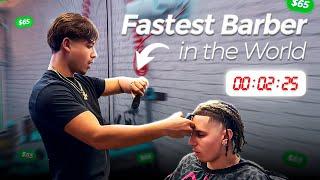 Day In the Life of the Fastest Barber in The World!
