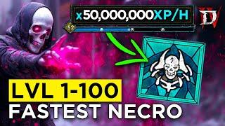 New Pure Summoner Necro Speed Level Build - Fast Lvl 1-100 in Season 3 Diablo 4!