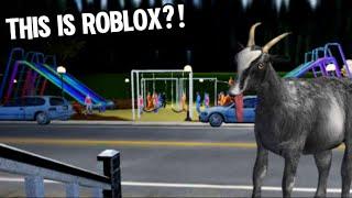 INSANE Goat Simulator Fan-Game in Roblox!! (Goat of Destructive World)