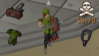 Low Level High Risk PKing in W337 - OSRS (Framed)