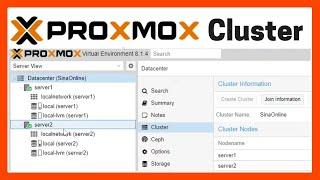 Proxmox Cluster | Free Virtualization with HA Feature | Step by Step