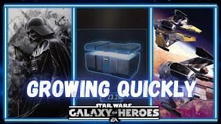 How I Grow My Account so Quickly in SWGOH as a F2P