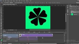 how to create Rotation Animation in photoshop