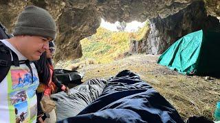 VIVAC dentro de una CUEVA “Quilotoa”️ Josué y Elie