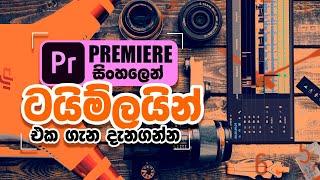 About Adobe Premiere Timeline Basics of Adobe Premiere Pro | Sinhala Tutorial