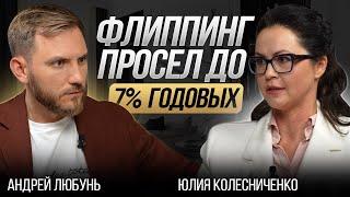 Зарабатывали 228% годовых на флиппинге, а сейчас 7% / О своем опыте в недвижимости